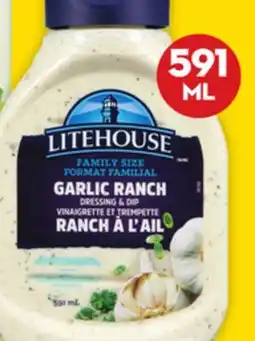 Giant Tiger Litehouse dressing & dip offer