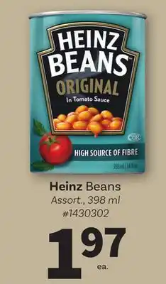 Giant Tiger Heinz Beans offer
