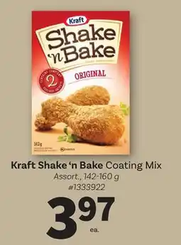 Giant Tiger Kraft Shake 'n Bake offer