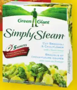 Giant Tiger Green Giant Simply Steam frozen vegetables offer