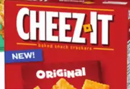 Giant Tiger Cheez-it baked original snack crackers offer