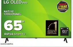 Visions Electronics LG NATIVE 120HZ PANEL 65 B4PUA SMART TV offer