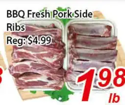 Seasons Foodmart BBQ Fresh Pork Side Ribs offer