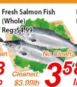 Seasons Foodmart Fresh Salmon Fish (Whole) offer