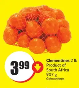 FreshCo Clementines 2 lb Product of South Africa 907 g offer