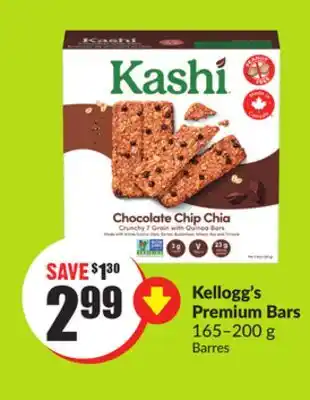 FreshCo Kellogg's Premium Bars 165-200 g offer