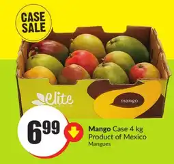 FreshCo Mango Case 4 kg Product of Mexico offer