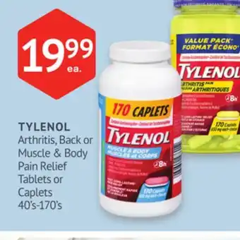 IDA Pharmacy TYLENOL offer