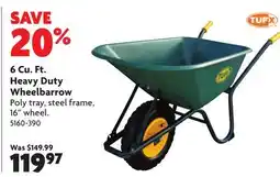 Home Hardware 6 Cu. Ft. Heavy Duty Wheelbarrow offer