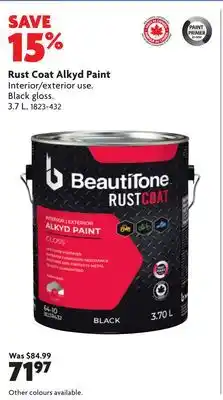Home Hardware Rust Coat Alkyd Paint offer