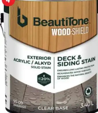 Home Hardware Deck & Siding Stain offer