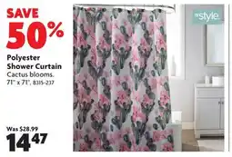 Home Hardware Polyester Shower Curtain offer