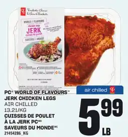 Independent City Market CUISSES DE POULET À LA JERK PC SAVEURS DU MONDE offer