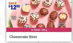 M & M Food Market Cheesecake Bites offer