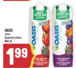 Marché Adonis OASIS Juice offer