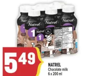 Marché Adonis NATREL Chocolate milk offer