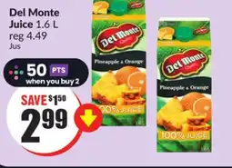 Chalo FreshCo Del Monte Juice 1.6 L offer