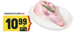 Marché Adonis CANADIAN LEG OF LAMB HALAL offer