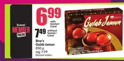 Chalo FreshCo Brar's Gulab Jamun 850 g offer