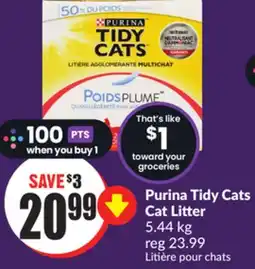 Chalo FreshCo Purina Tidy Cats Cat Litter 5.44 kg offer