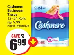 Chalo FreshCo Cashmere Bathroom Tissue 12 = 24 Rolls offer