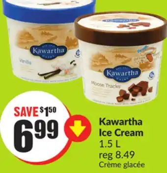Chalo FreshCo Kawartha Ice Cream 1.5 L offer