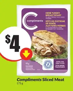 Chalo FreshCo Compliments Sliced Meat 175 g offer