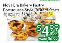 Ample Food Market Nova Era Bakery Pastry Portuguese Style Custard Starts offer