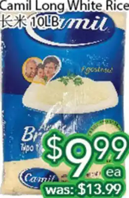 Ample Food Market Camil Long White Rice offer