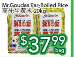 Ample Food Market Mr. Goudas Par-Boiled Rice offer