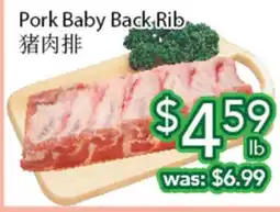 Ample Food Market Pork Baby Back Rib offer