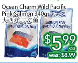 Ample Food Market Ocean Charm Wild Pacific Pink Salmon offer