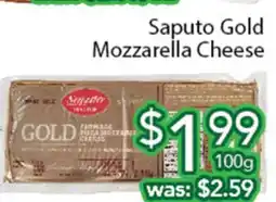 Ample Food Market Saputo Gold Mozzarella Cheese offer