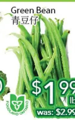 Ample Food Market Green Bean offer