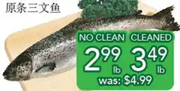 Ample Food Market Whole Salmon offer