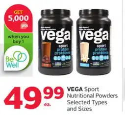 Rexall VEGA Sport Nutritional Powders offer