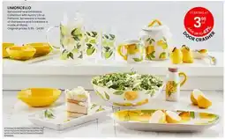 Stokes LIMONCELLO Serveware and Drinkware Collection with Sunny Citrus Patterns offer