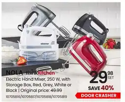 Stokes NOLA Electric Hand Mixer offer