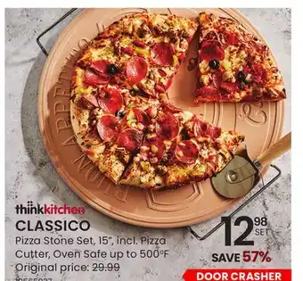 Stokes CLASSICO Pizza Stone Set offer
