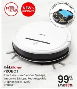 Stokes PROBOT 3-in-1 Vacuum Cleaner offer