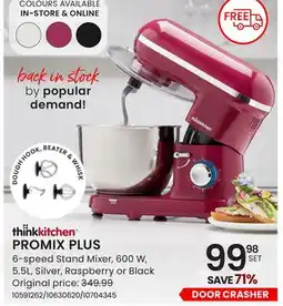 Stokes PROMIX PLUS 6-Speed Stand Mixer offer