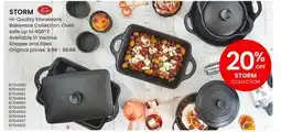 Stokes STORM Hi-Quality Stoneware Bakeware Collection offer