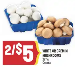 Marché Adonis WHITE OR CREMINI MUSHROOMS offer