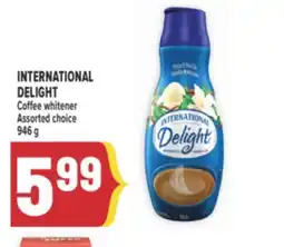 Marché Adonis INTERNATIONAL DELIGHT Coffee whitener offer