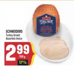 Marché Adonis SCHNEIDERS Turkey breast offer