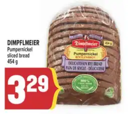Marché Adonis DIMPFLMEIER Pumpernickel sliced bread offer