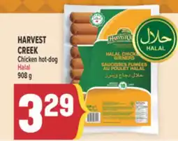 Marché Adonis HARVEST CREEK Chicken hot-dog offer
