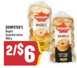 Marché Adonis DEMPSTER'S Bagels offer
