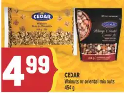 Marché Adonis CEDAR Walnuts or oriental mix nuts offer
