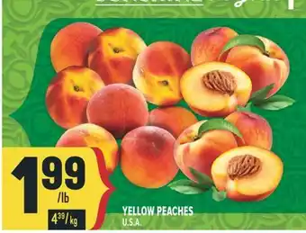 Marché Adonis YELLOW PEACHES offer